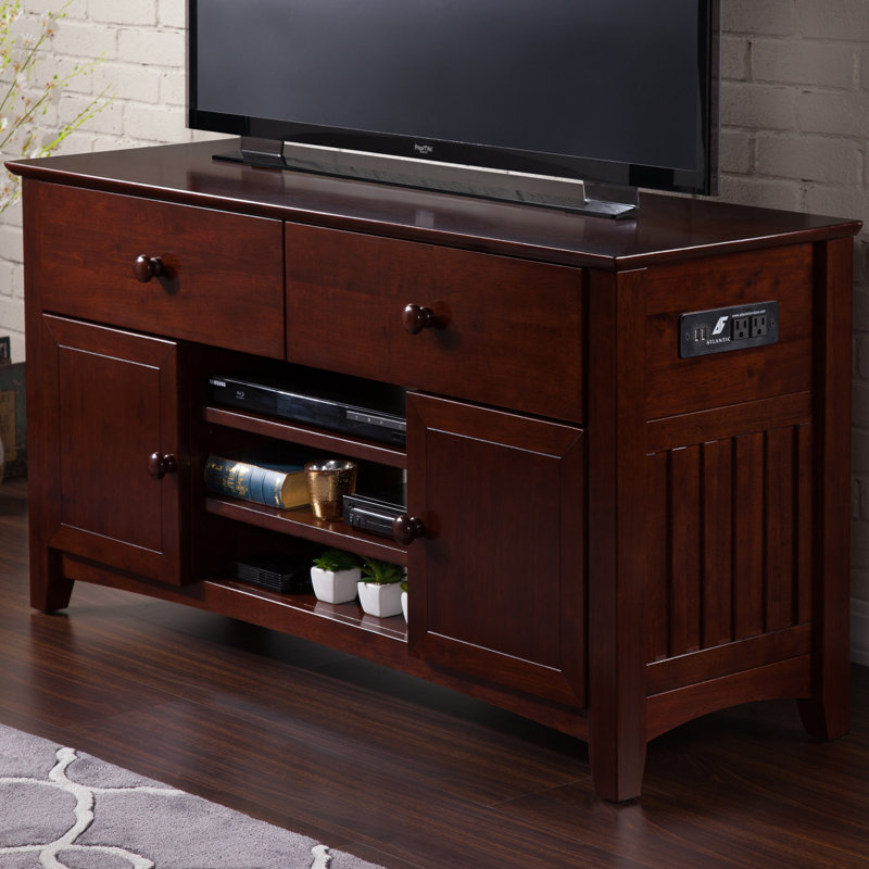 Red Barrel Studio Richland Solid Wood TV Stand for TVs up to 55 inches